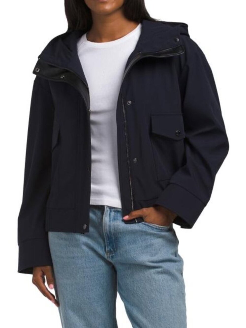 TAHARI Leone Bomber Jacket